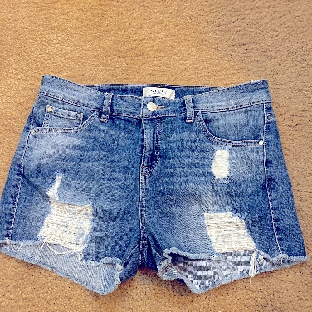 Guess stretchy comfy shorts